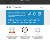 Civil Engineering Templates – Project Management Document Templates