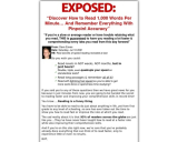 Speed Reading Acceleration Secrets Course by Dave Eaves